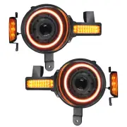 Oracle Oculus BI-LED Projector Headlights Amber For 2021-2023 Ford Bronco