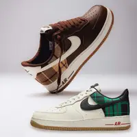 在飛比找蝦皮購物優惠-Nike Air Force 1 Low “Plaid” 格