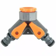 Durable ABS Plastic Two Way Garden Tap Hose Y Connector Splitters Valve