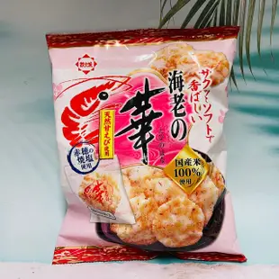 日本 鐵火燒 海老之華米果 海老米果 70g 蝦風味米果 赤穗燒鹽使用