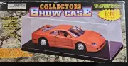 1:18 SCALE COLLECTORS SHOW CASE PLASTIC DISPLAY CASE Vintage