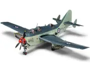 Level 4 Model Kit Fairey Gannet AS.1/AS.4 Aircraft with 3 Scheme Options 1/48 Pl
