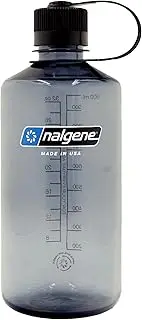 Nalgene Sustain Tritan BPA-Free Water Bottle Made with Material Derived from 50% Plastic Waste, 32 OZ, Narrow Mouth