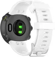 [Happytop] Compatible with Garmin Forerunner 45/ Forerunner 45S Bands, Silicone Replacement Watchband for Garmin Forerunner 45/ Forerunner 45S GPS Running Watch
