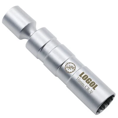 5/8" Swivel Magnetic Spark Plug Socket.3/8" Drive Enhanced Magnetic Design wi...