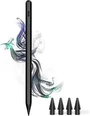 Stylus Pen for iPad 9th&10th - Type-c Charging Magnetic Compatible with（2018-2023） iPad 6/7/8/9/10，iPad Air 3/4/5，iPad Mini 5/6, iPad Pro 11"/12.9"（Black）