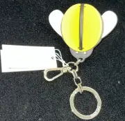 Kate Spade New York bumble bee key fob (NEW)