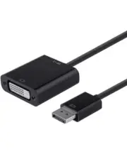 DisplayPort 1.2a to DVI Active Adapter - Black | DisplayPort 1.2a Standard