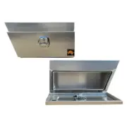 940 x 230 x 400mm Raw Flat PAIR Ute Toolbox Truck Under Body Tray Tool Box