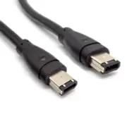 Premium New Copper Core FireWire 1394 6-Pin Male to Cable 6P IEEE1394 M/M Cord