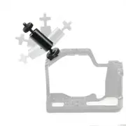 Universal Dual Ballhead Cold Shoe Mount for Action Cameras