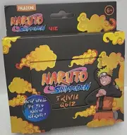 Naruto Shippuden Trivia Quiz Cards Paladone 50 Cards Instructions New In Box