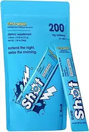 Sure Shot Stick Pack, Citrus Splash (3 Pack) - Support for a Night Out - Premium Hydration Packets with Electrolytes & Vitamins for Liver & Gut Support, Energy & Focus