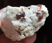 475 Carats Very Nice Luster Quality Garnet with Feldspar Matrix Specimen Afghan