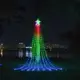 【雙11特惠】爆款LED五角星圣誕樹瀑布燈RGB流水點控跑馬圣誕節戶外庭院燈