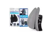 Adjustable Back Cushion Support Ergo Fit Lumbarmaxx Vistara Car Office Chair BLK