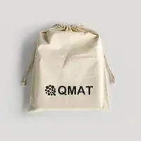 在飛比找蝦皮商城優惠-【QMAT】束口袋 - 兩種款式 方折瑜珈墊 帆布束口袋 折