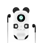 MP3 Player 16GB Panda Portable Music Bluetooth 5.0 Speaker FM Radio Voice Recorder Alarm Clock Stopwatch Pedometer 128GB Audio Gadget