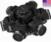 NEW 360Rize 360HELIOS-678 360 Video Rig for 6, 7, 8 Blackmagic Design Micro Cin.