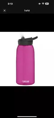 CamelBak Eddy+ 32 oz 1 Lt Water Bottle, Deep Magenta NEW W Tags Spill Leak Proof