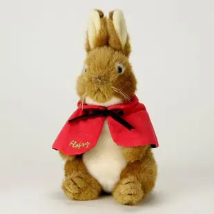 【正版日貨】英國彼得兔娃娃 彼得兔三姊妹絨毛娃娃 彼得兔玩偶娃娃 經典紅色披肩 彼得兔正品 送禮 [預購]