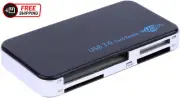 RGBS USB 3.0 Superspeed All-In-1 Multi Memory Card Reader for Compact Flash/Micr
