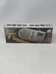 Sharper Image Design Portable Sound Soother White Noise, Alarm Si537