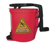 Livingstone Mop Wringer Bucket Wide Mouth 16L Red