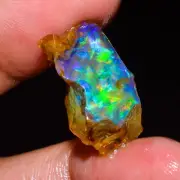Ethiopian Opal Rough 100% Natural Gemstone Raw 13.5 Ct. 19x16x10 mm AQ-560
