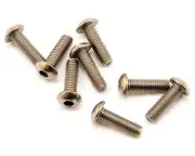 Kyosho 3x10mm Titanium Button Head Hex Screw (8) [KYO1-S13010HT]