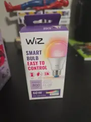 Pack Of 3 WiZ White & Color Changing Wi-Fi Smart LED Light Bulb NEW