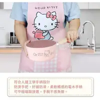 在飛比找PChome24h購物優惠-【HELLO KITTY】粉萌鍋具組 18cm單柄鍋+優雅圍