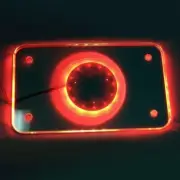 Red LED License Plate Carrier Holder Frame (TBL01)