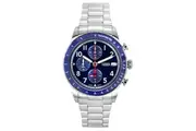 Fossil Sport Tourer Chronograph Stainless Steel Blue Dial Quartz FS6047 Men's Watch
