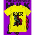 THE INCREDIBLE HULK COTTON COMBED 兒童 T 恤