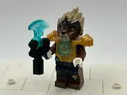 LEGO Lavertus lion minifigure heavy armor Legends of Chima 70129 loc055 NEW