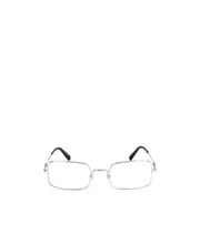 Moncler Eyewear Rectangular Frame Glasses 55 White