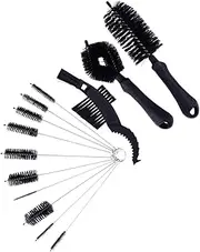 GALPADA Ergonomic Bike Cleaning Brush Set 13pcs Nylon Strip Brush for Bike Home Cleaning