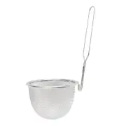 Multipurpose Stainless Steel Colander Basket with Hook for Deep Pots and Frying