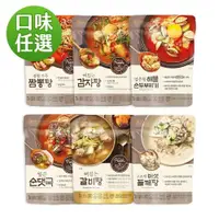 在飛比找PChome24h購物優惠-【韓味不二】Ourhome湯品400g(豬腸湯/無骨排骨湯/