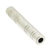 6.35mm 1/4 Inch Stereo Cable Joiner Connector Plug Adaptor Jack Female - Female