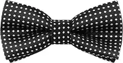 [PROUSKY] Polka Dot Bowtie for Kids, Pre-Tied Bow Tie Bow Tie with Spots & Adjustable Buckle & Strap, Formal Neck Bowtie Tux Bowtie for Boys Girls Party Wedding Ball Banquet Dog Cat Puppy Pet