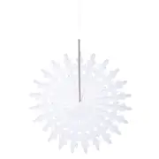 White Snowflake Hanging Decoration