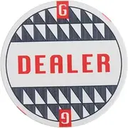 Gogogmee Banker Number Sign Poker Gambling Tokens Poker Chips for Poker Games Gambling Game Accessory Game Counting Chips Poker Counting Chips Party Supply Reward Coins Poker Accessories