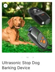 Ultrasonic Anti Bark Control Stop Barking Away Pet Dog Training Repeller Devices