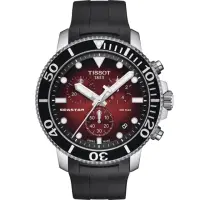 在飛比找momo購物網優惠-【TISSOT 天梭 官方授權】Seastar 海星300米