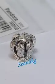 Pandora Royal Crown Charm Sterling Silver S925ALE Authentic NEW 790930