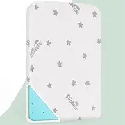 Crib Mattress Pad Topper Memory Foam 2-Inch Toddler Bed Mattress Fit Baby Toddler Mattresses with Removable Crib Mattresses Topper Cover Protector Waterproof Machine Wash & Non-Slip | 52“x 27“