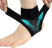 Ankle Support Brace， Open-Heel Ankle Brace with Adjustable Straps for Sports Protect, Plantar Fasciitis, Achilles Tendonitis, Ligament Damage, Injury Recovery，Male and female,No distinction between left and right (1, Gray, L/XL)
