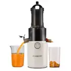 NNEMB Cold Press Slow Juicer Machine, Large Chute, 200W, White
